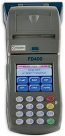 First Data FD-500 FD400 Wireless PIN Pad Terminal